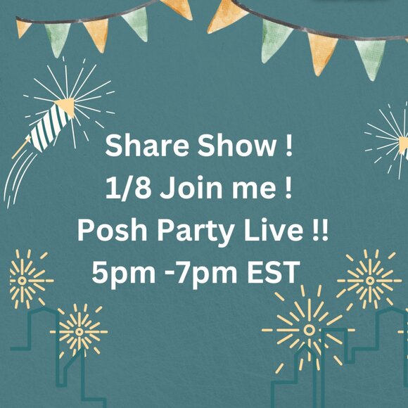 Join me ! 1/21 5pm EST Share Show ! Poshmark  for Relief to support Los Angeles - Picture 2 of 16